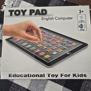 Toy Pad Educational Tablet for Kids - Black